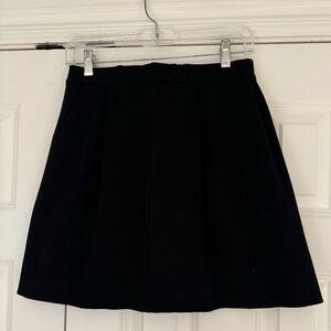 Madewell Black Skirt